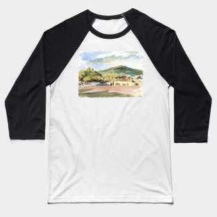 Campsite by African River Baseball T-Shirt